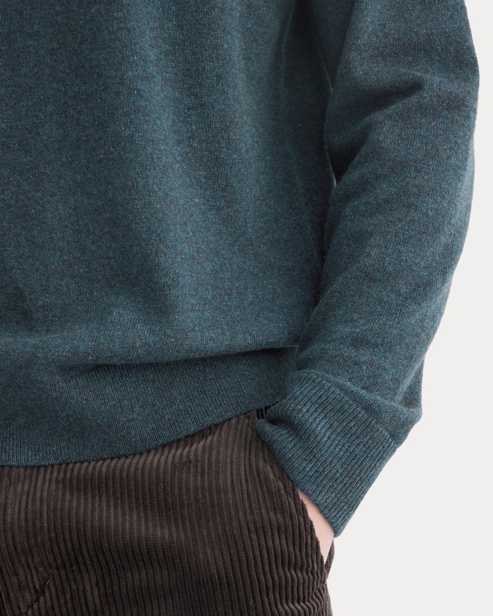 The Cashmere Crew | Heathered Dark Teal