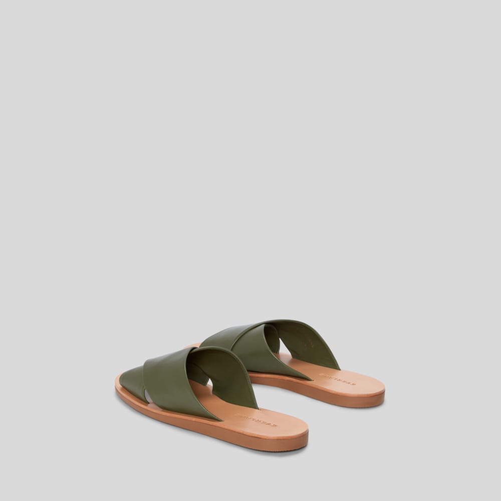 The Day Crossover Sandal |  Olive