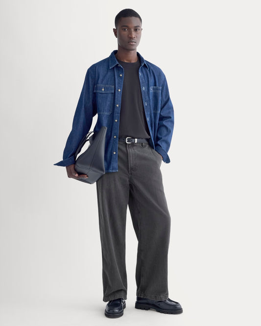 Baggy Rigid Jean | Washed Black | 32