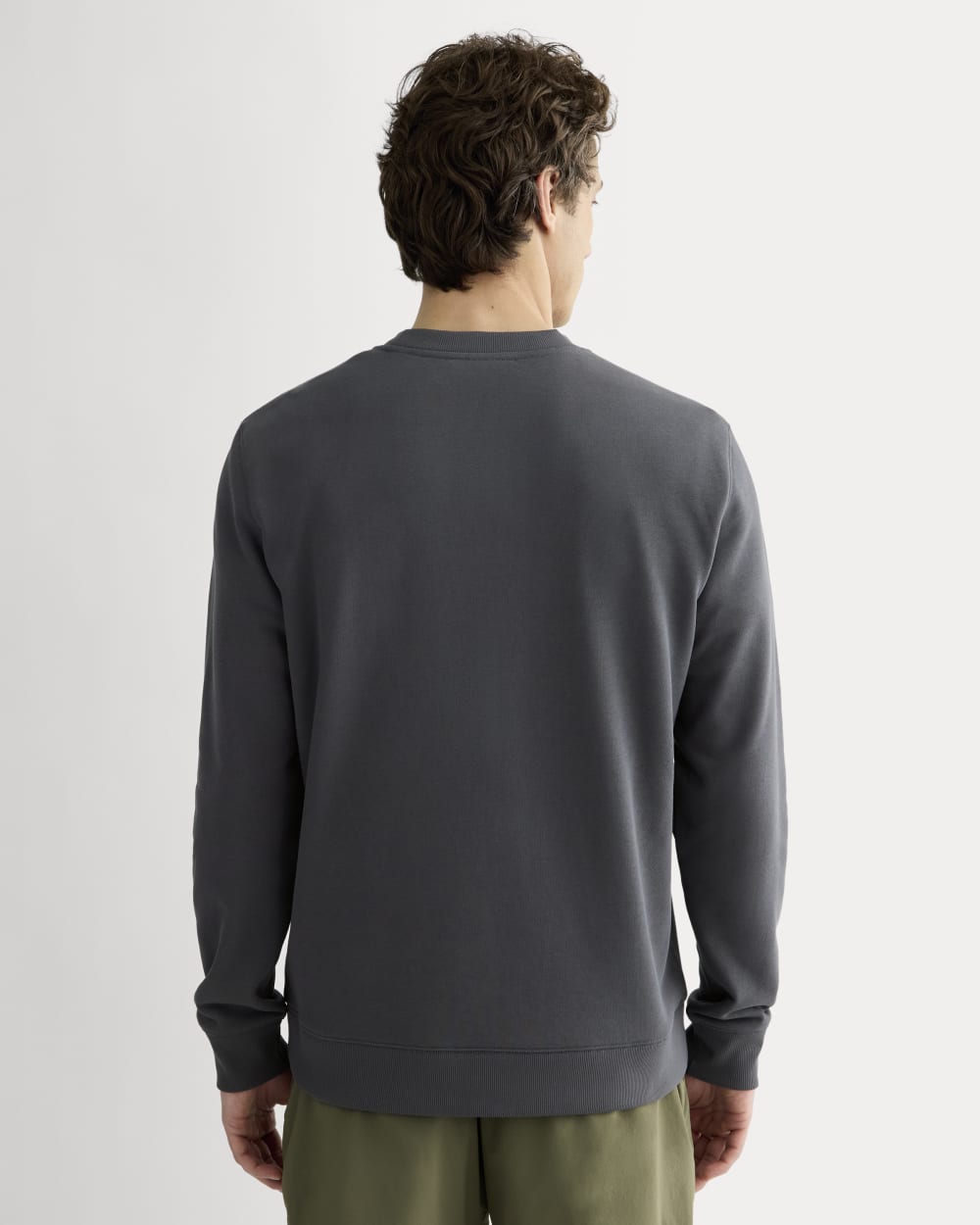 The Everlane x Parks Project French Terry Crew | Forged Iron / Natural