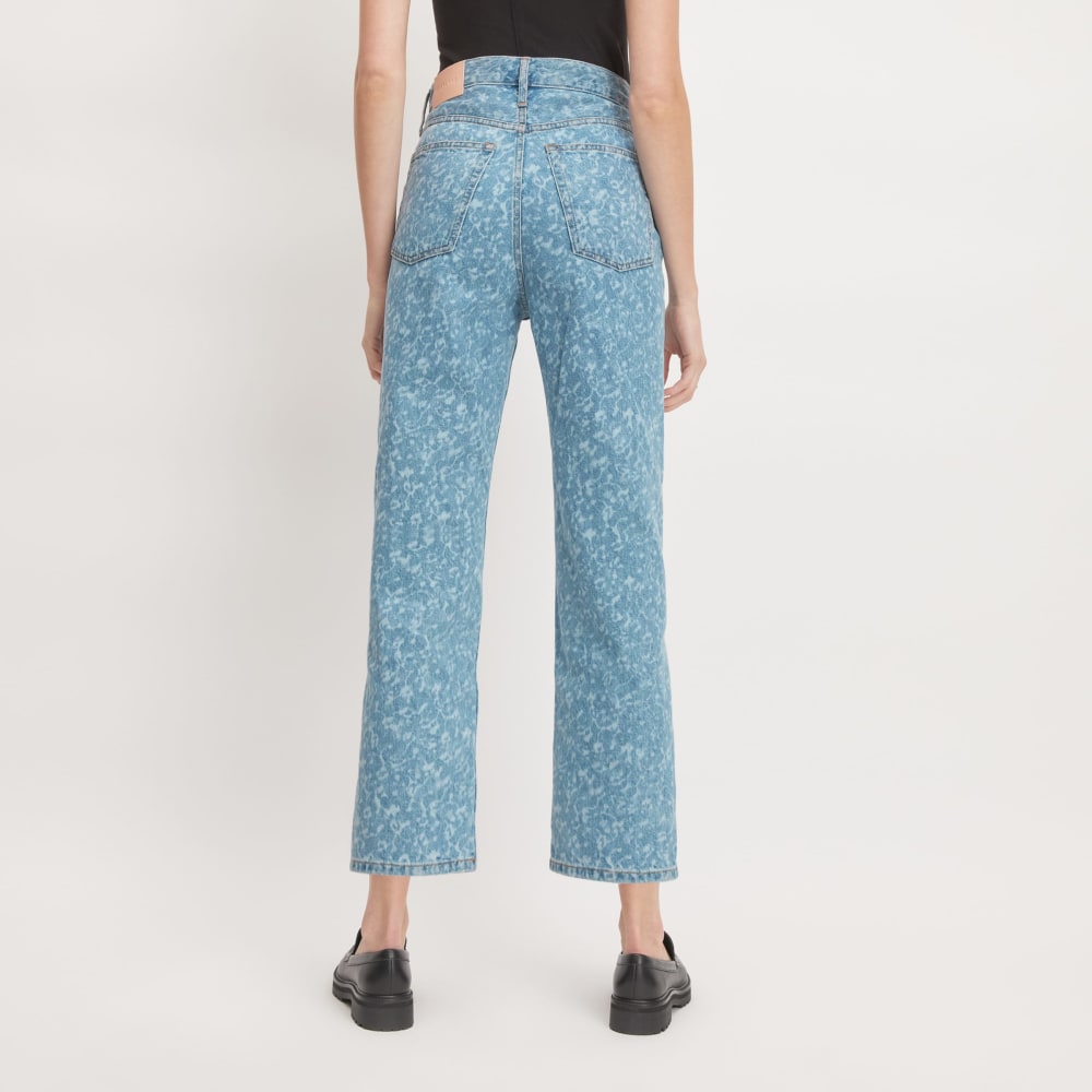 The Rigid Way-High® Jean  | Light Painterly Strokes | 27.5 Inseam