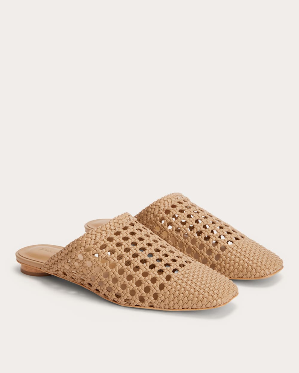 The Day Mule | Light Taupe Woven