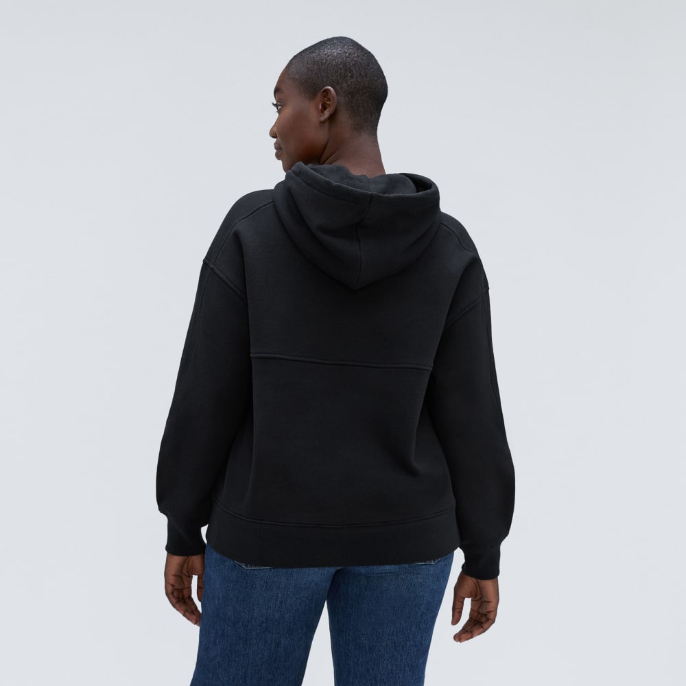 The Track Organic Cotton Popover | Black
