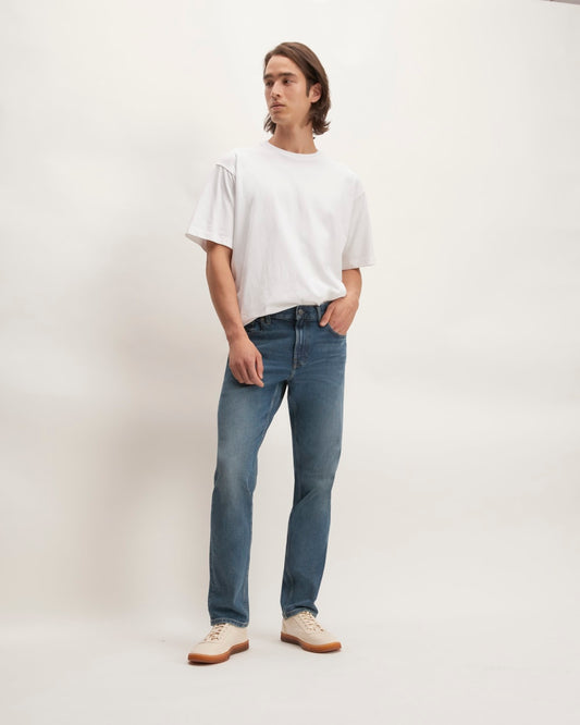 The Slim 4-Way Stretch Organic Jean | Uniform  | Vintage Tint