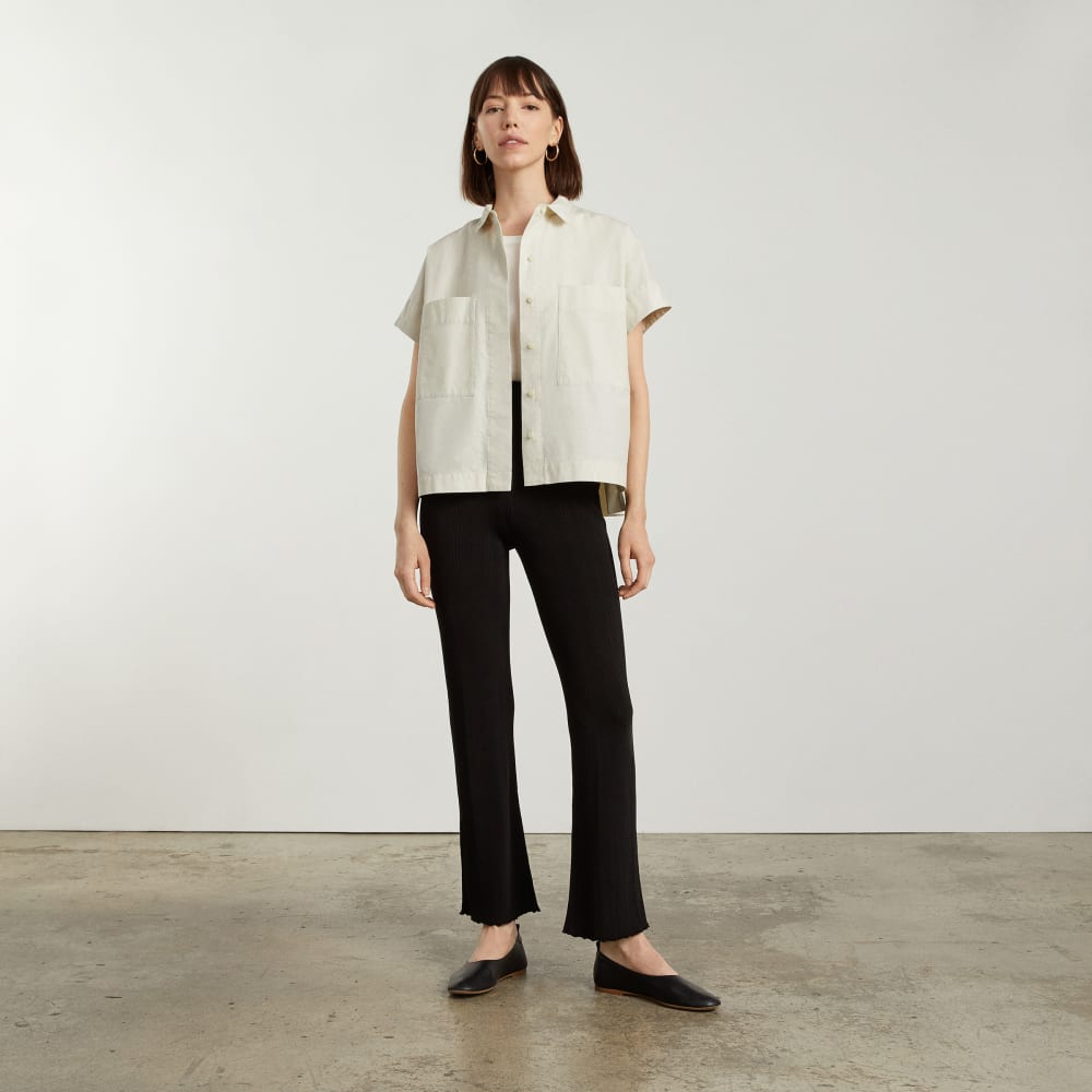 The Short-Sleeve Box Shirt | Sage