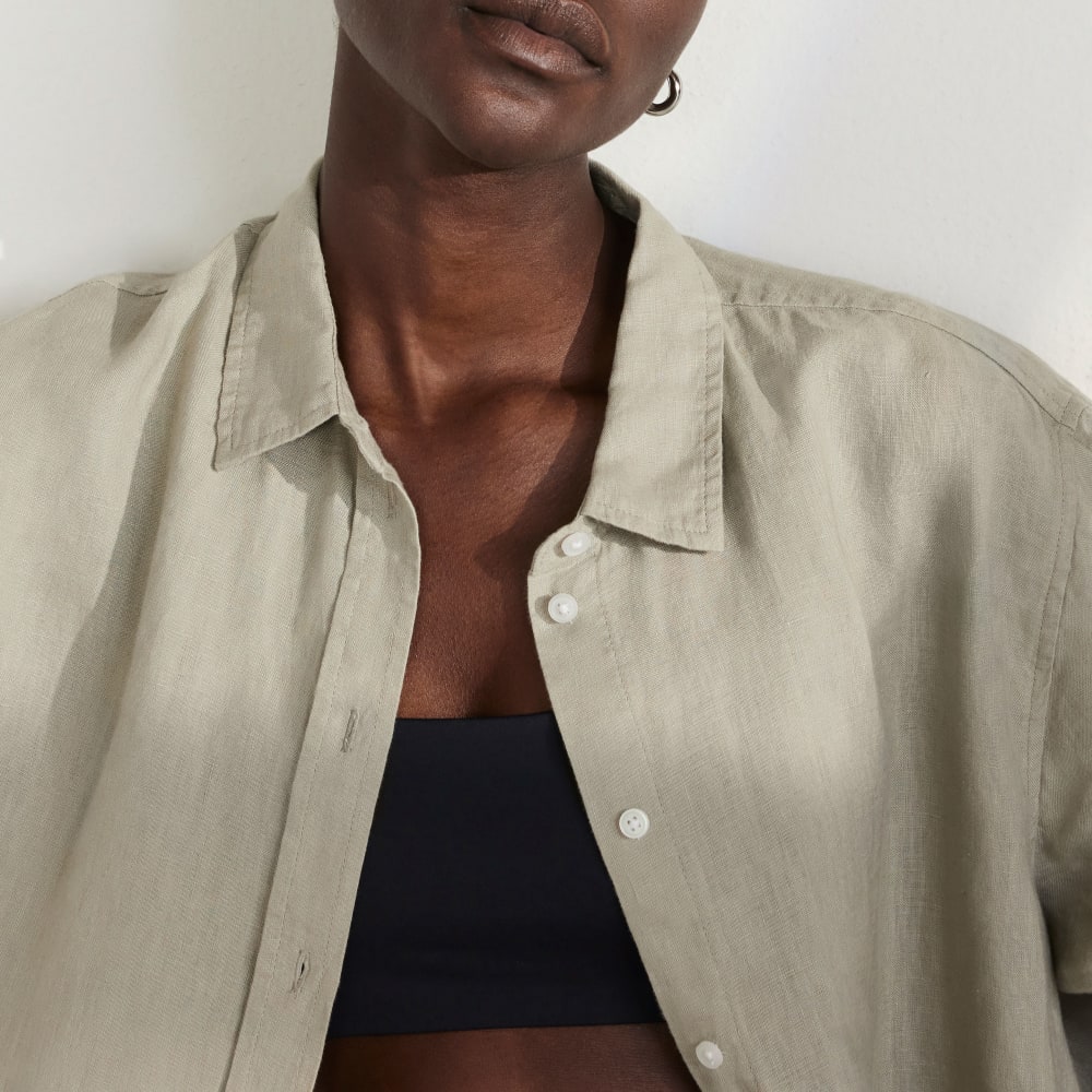 The Must-Have Shirt in Linen | Seagrass