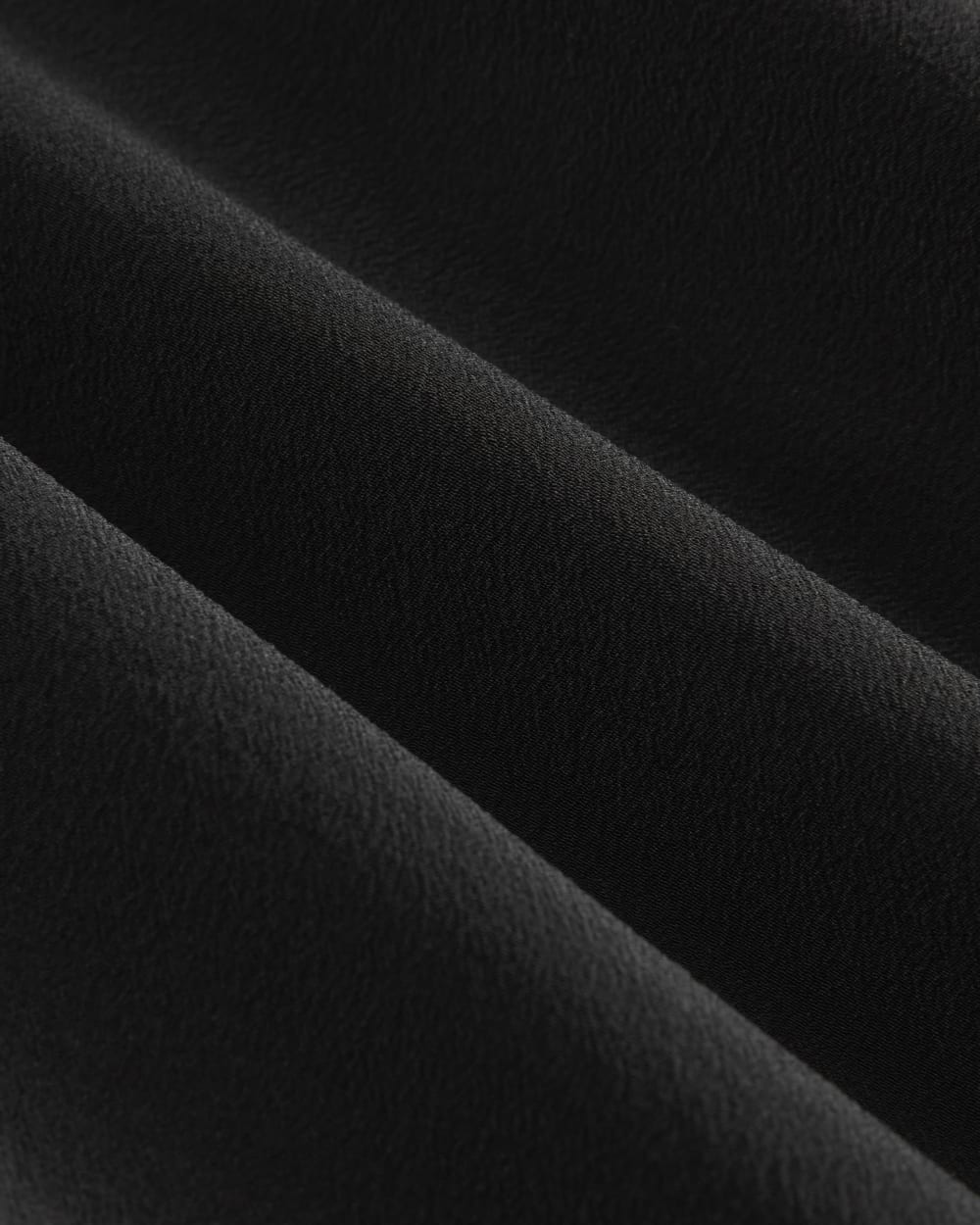 The Tie Back Cami in Washable Silk | Black