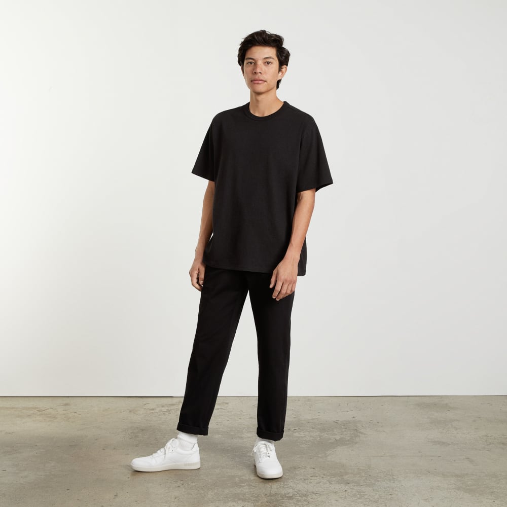 The Everyone Relaxed Hemp Tee | Black