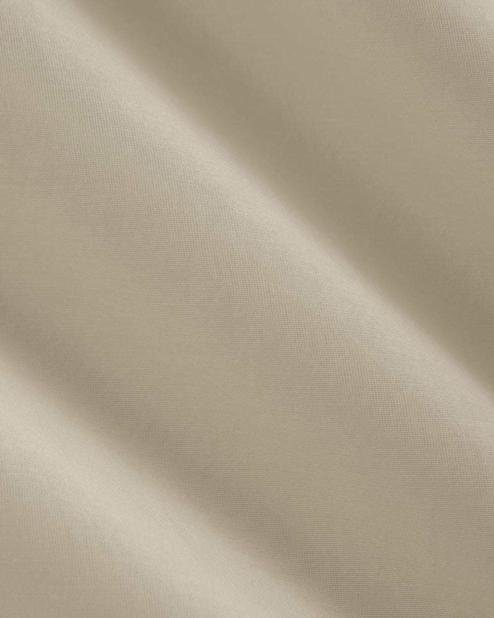 Oversized Shirt in Cotton-Silk Organza | Parchment