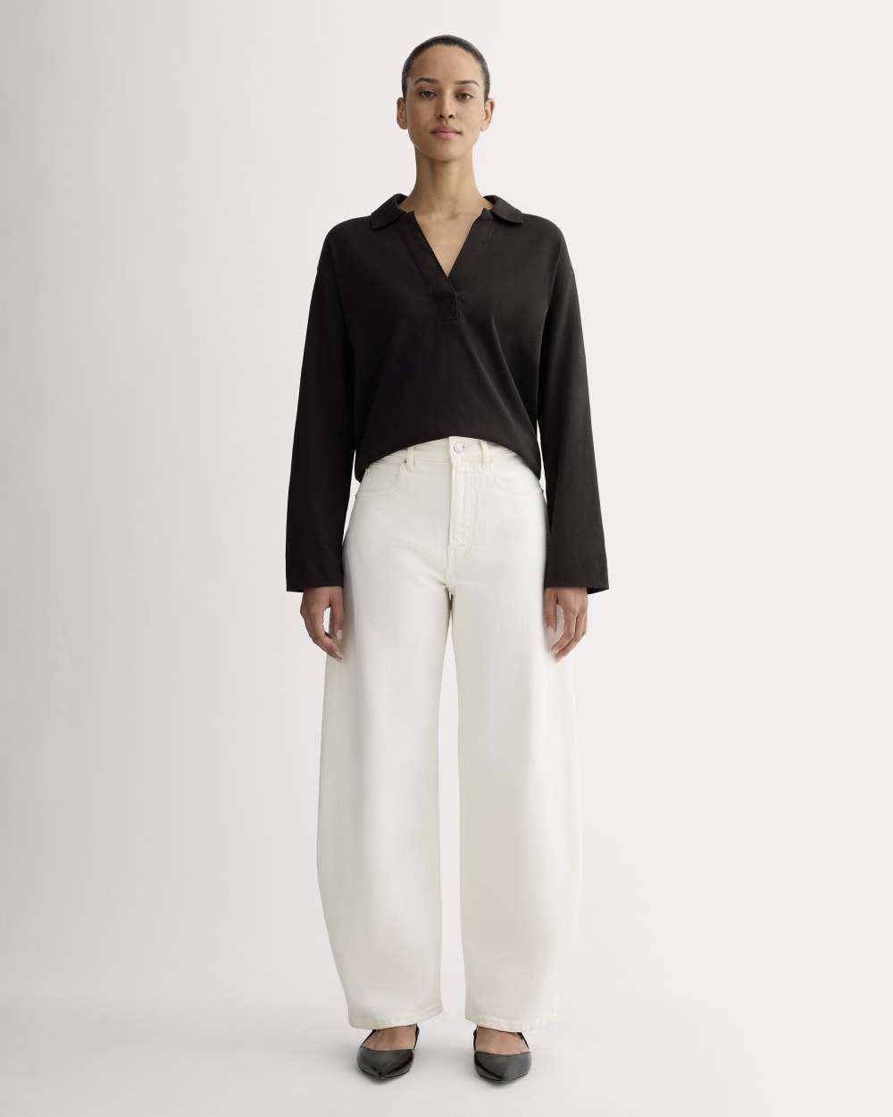 The Mariner Rugby Top | Black