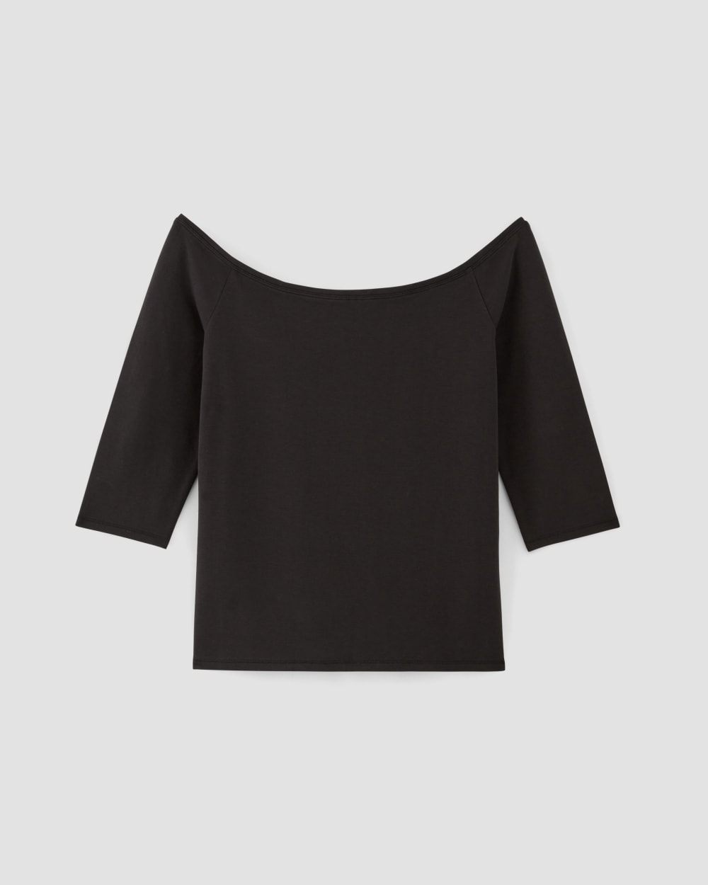 The Form Off-Shoulder Top | Black