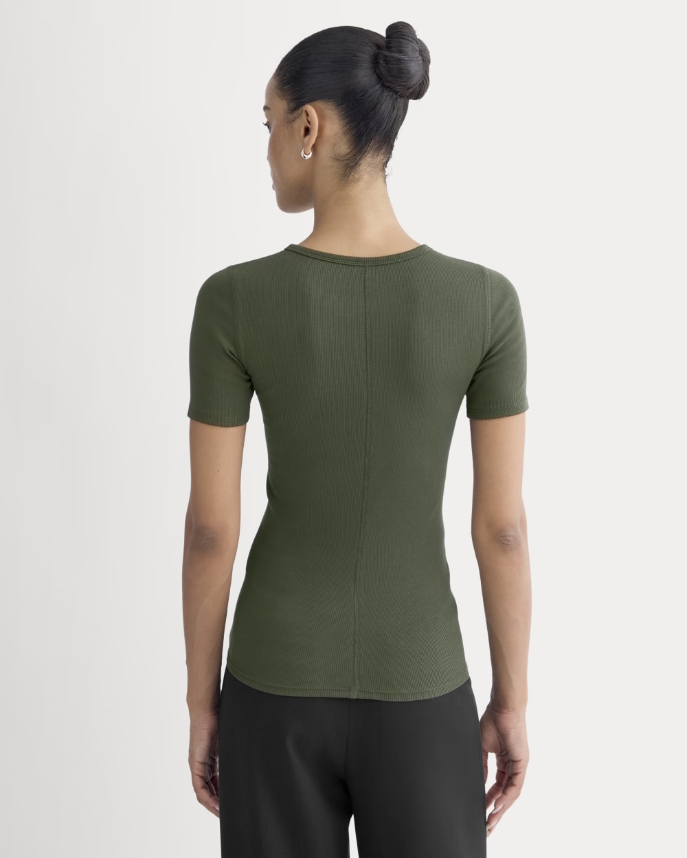 The Luxe Rib Crew | Dark Forest