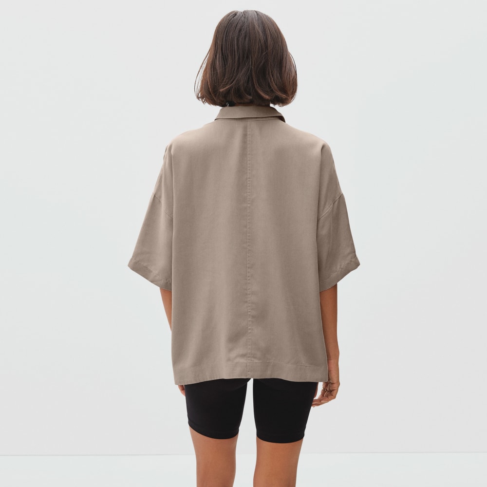 The Drapey Square Shirt | Burnt Sugar