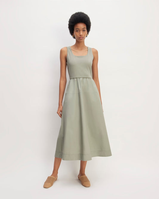 The Supima® Jersey Riviera Dress | Sage Green