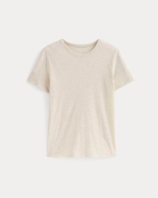 The Slim Air Tee | Heathered Oat