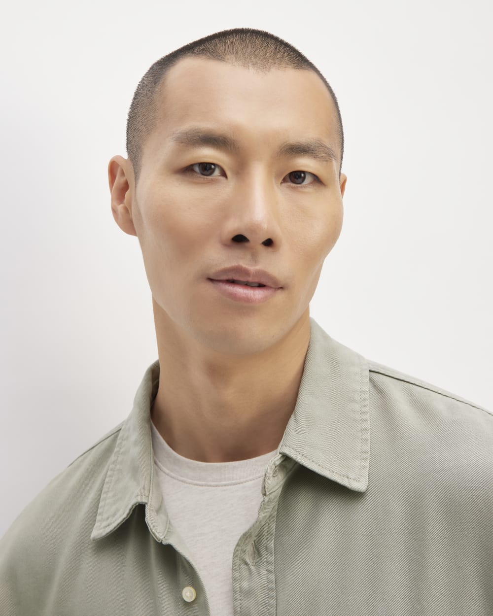 The Utility Shirt Jacket in Buttersoft | Sage Green