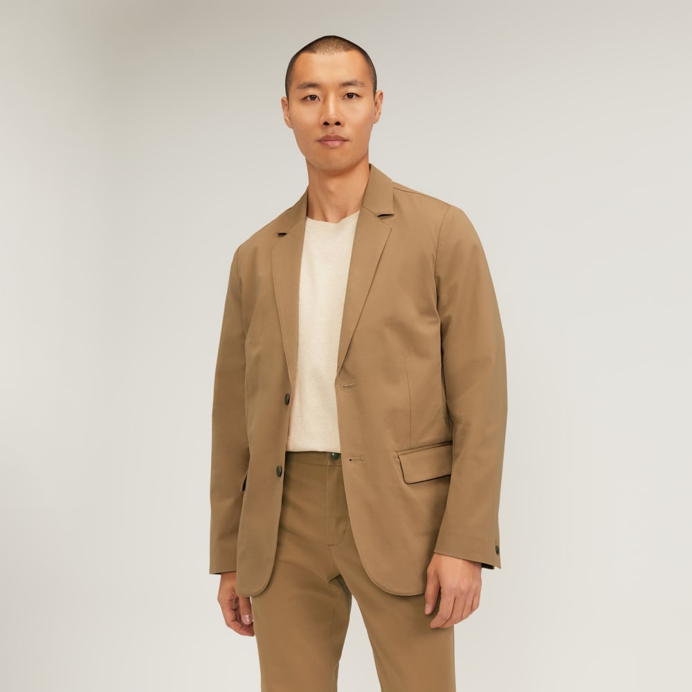 The Performance Chino Blazer | Toasted Coconut
