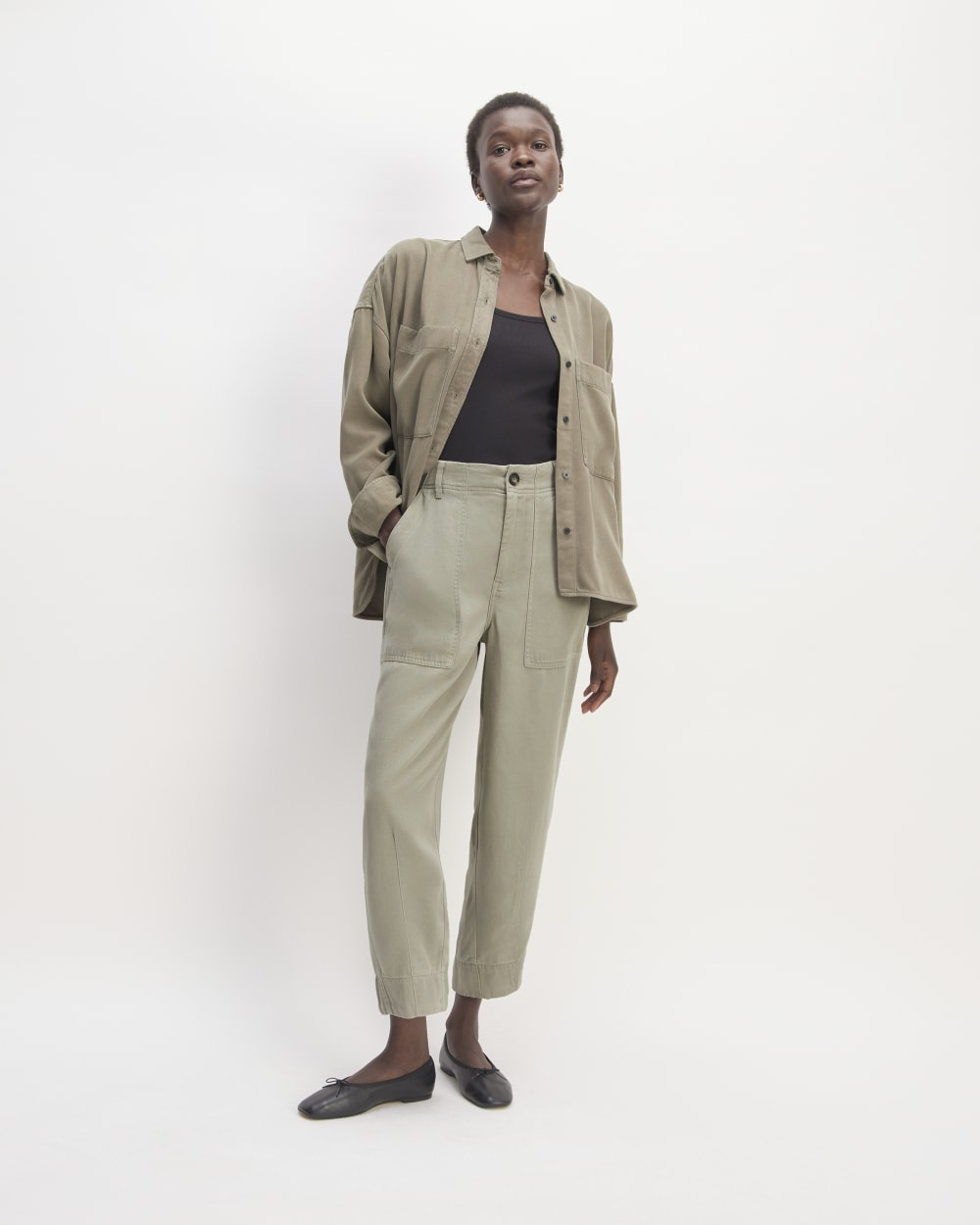 The Utility Pant in Buttersoft | Sage Green