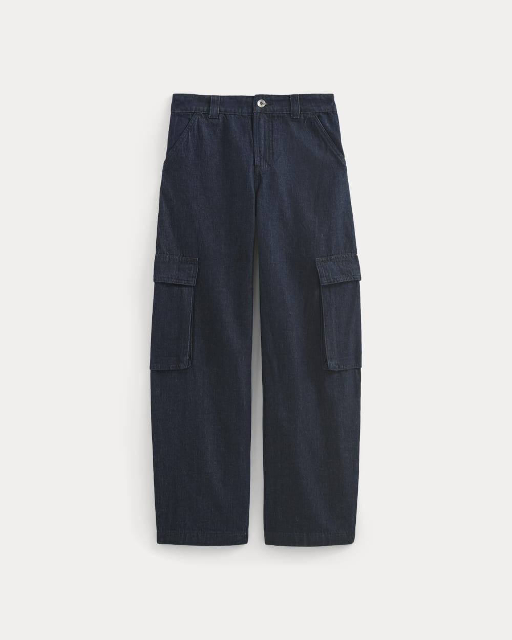 The Mid-Rise Cargo Jean | Tungsten Rinse