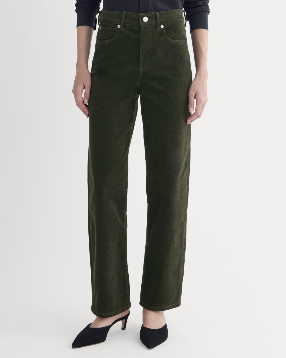 The Way-High® Corduroy Pant | Dark Forest