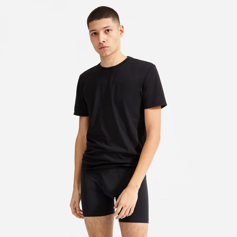 The Supima® Longer Boxer Brief | Uniform | Black