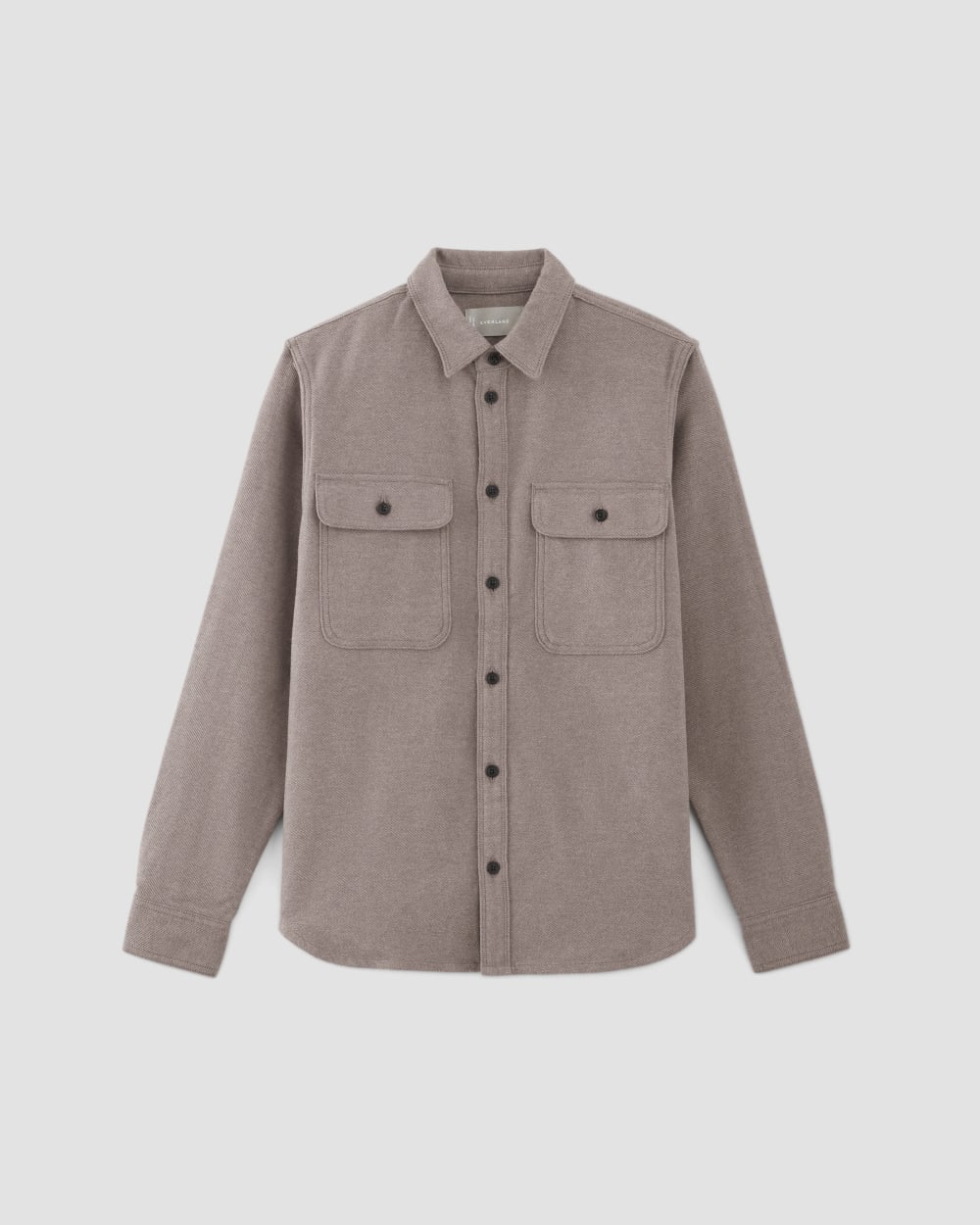 The Heavyweight Overshirt | Uniform | Heathered Brown