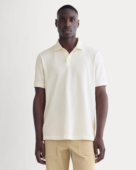 The Pique Polo | Bone