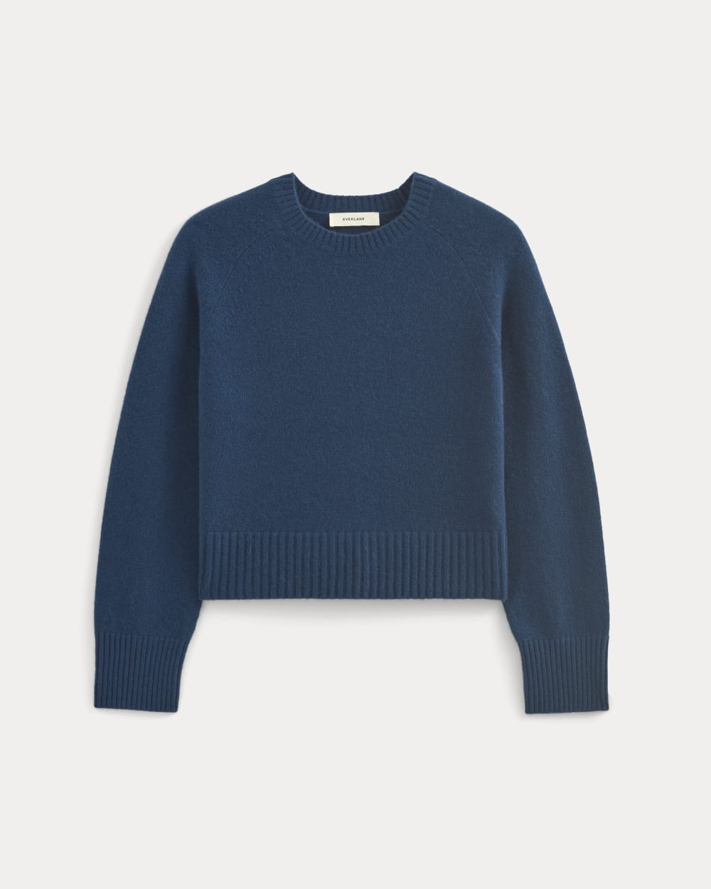 The Boxy Crew in Cashmere | Deep Lazuli Blue