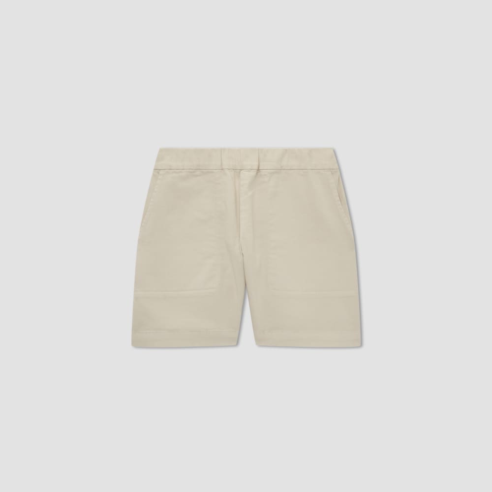 The Organic Pull-On Short | Sandstone