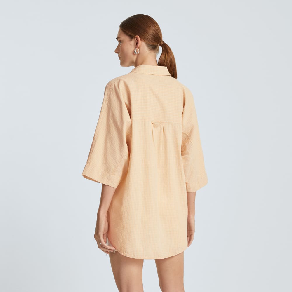 The Cotton Tourist Shirt | Orange Plaid