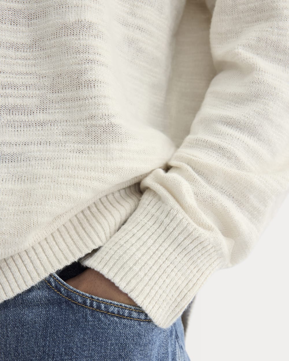 The Cotton Linen Pullover | Birch