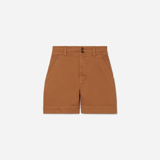 The Way-High® Twill Short | Adobe Brown