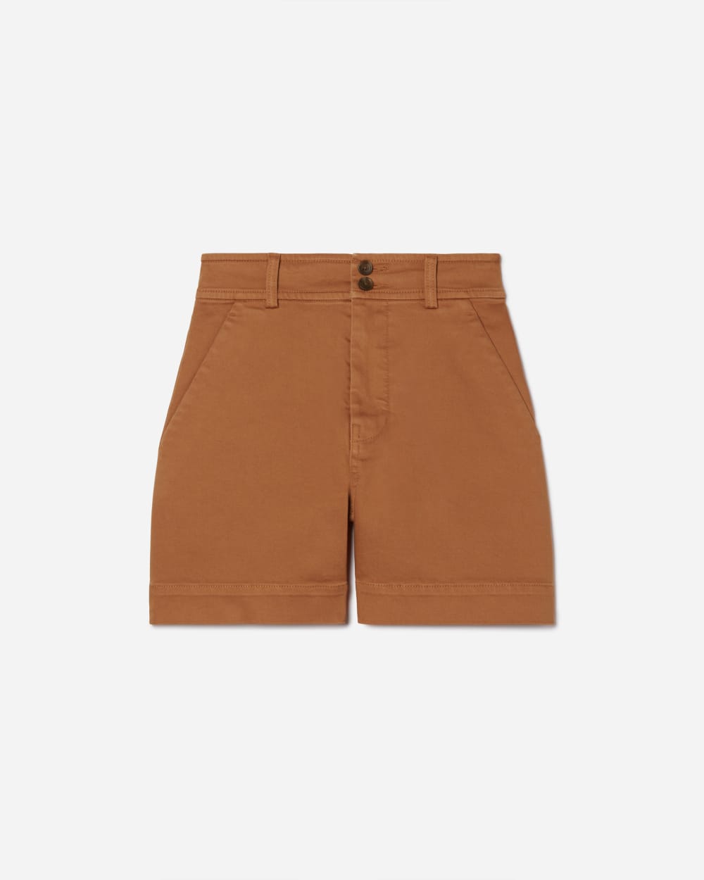 The Way-High® Twill Short | Adobe Brown