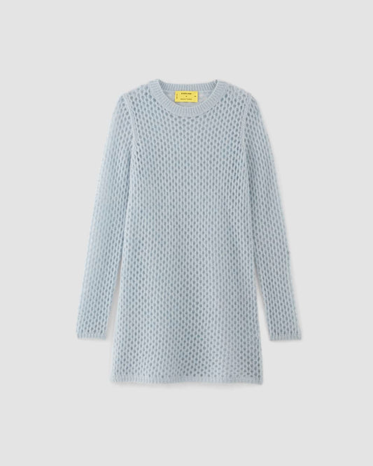 The Everlane x Marques' Almeida Alpaca Mesh Tunic | Mist