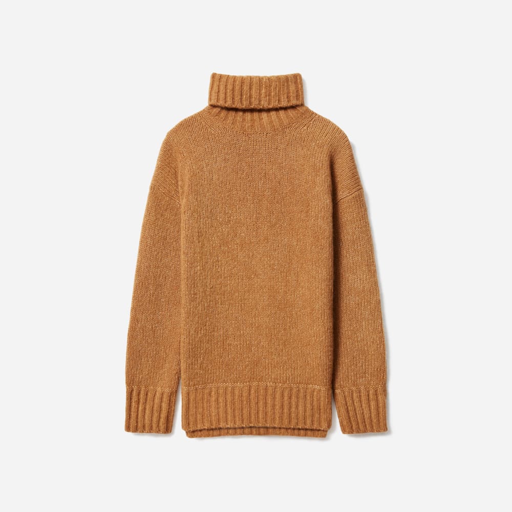 The Cloud Turtleneck | Heathered Chai