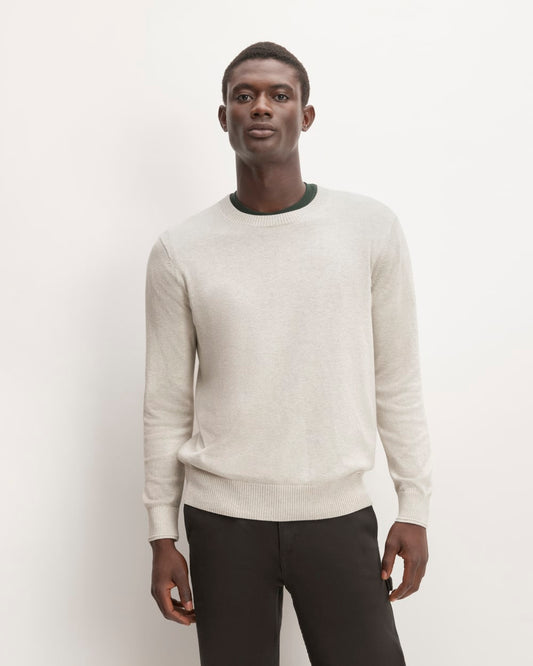 The No-Sweat Sweater | Uniform | Chalk