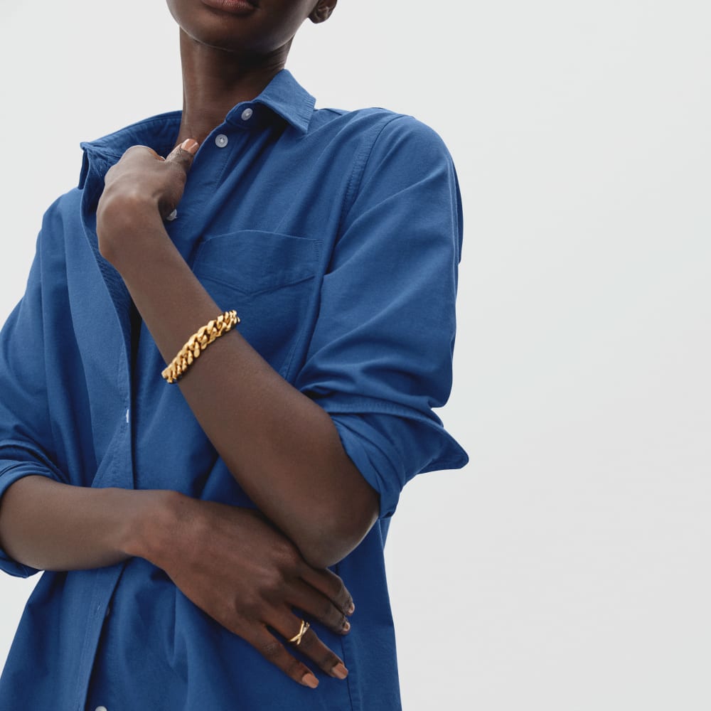 The Japanese Oxford Shirt | Deep Blue