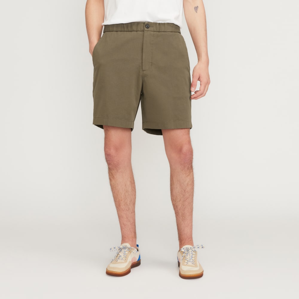 The Pull-On Performance Chino Short | Beech
