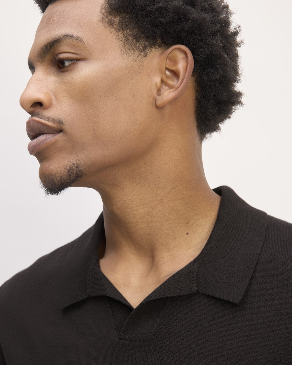 The No-Sweat Polo | Black