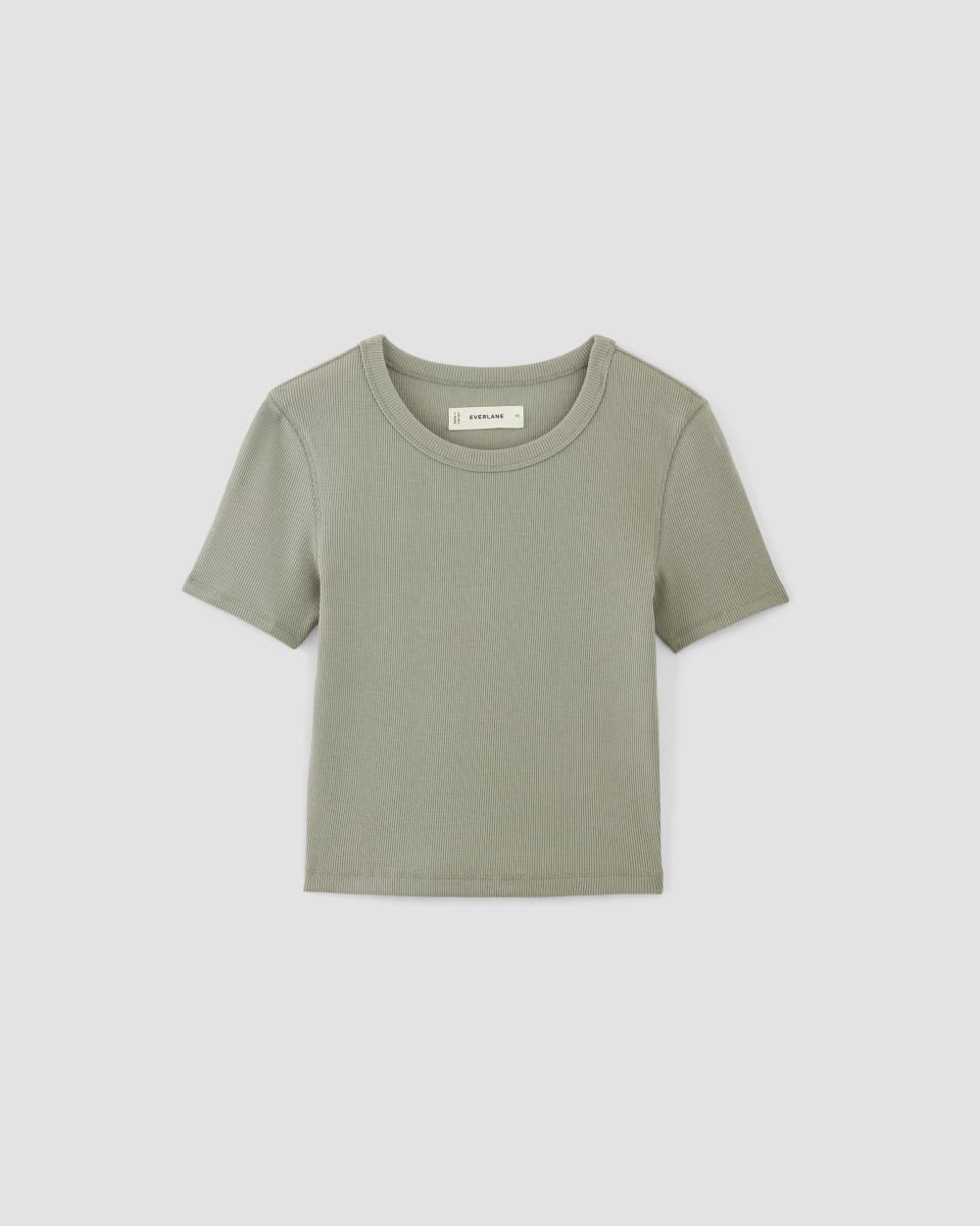 The ’90s Rib Tee | Sage Green