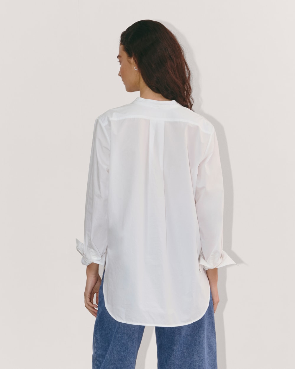 The Oversized Shirt in Ultrasoft Cotton | White