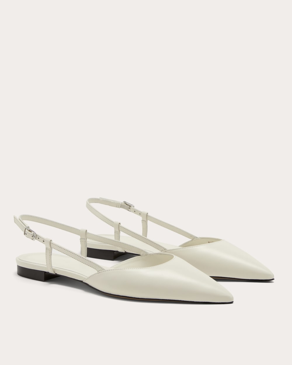 The Studio Slingback Flat | Canvas