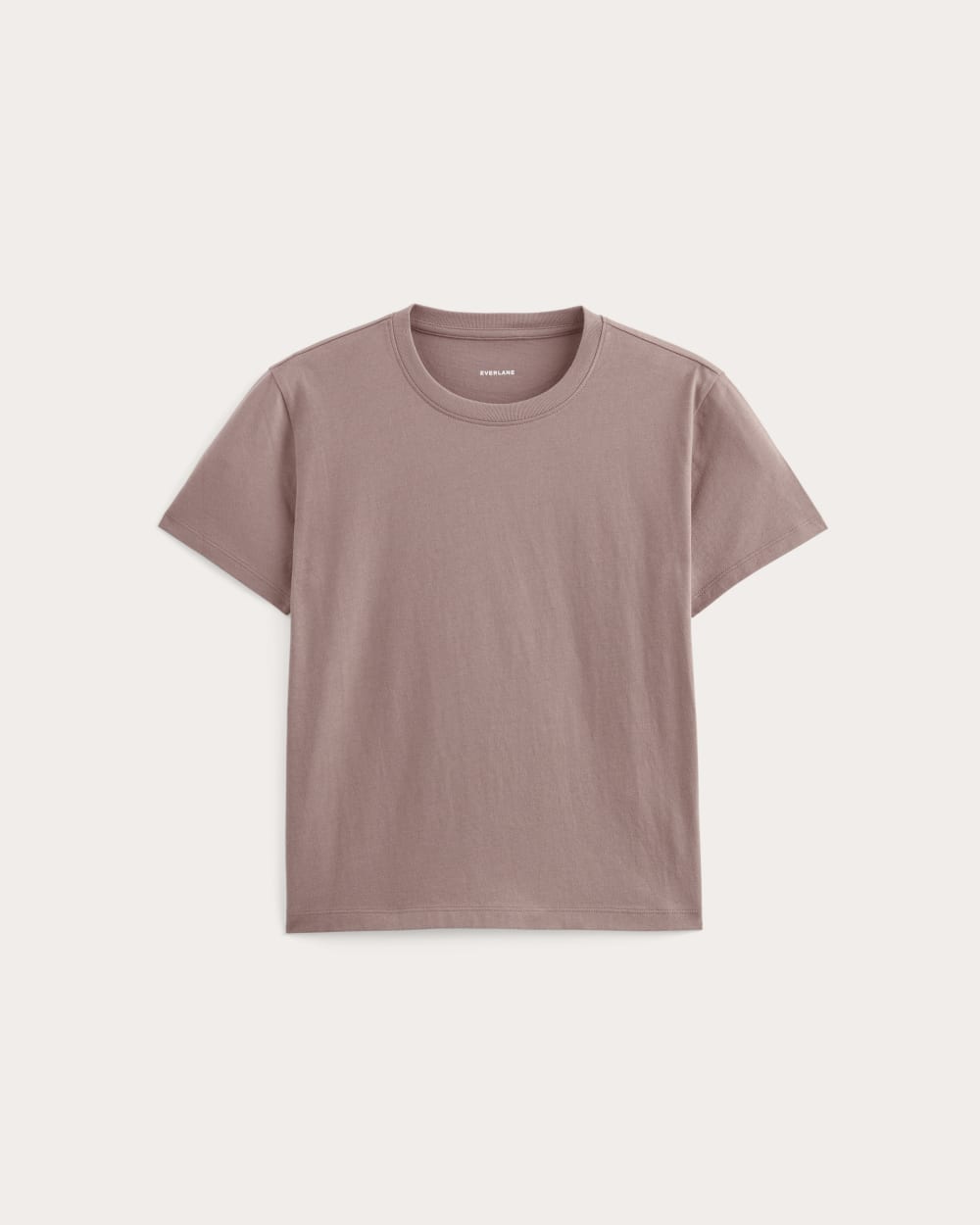 The Box-Cut Tee in Essential Cotton | Rose Dusk | No Pocket