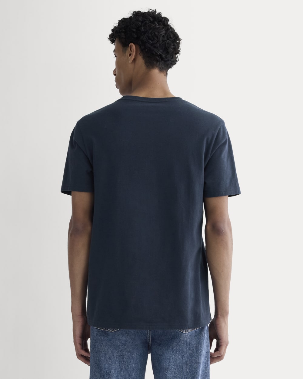 The Essential Organic Crew | Deep Navy