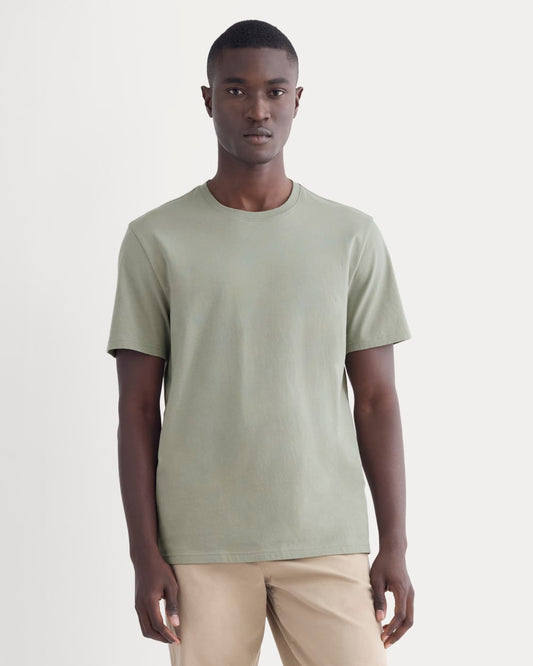 The Essential Organic Crew | Sage Green