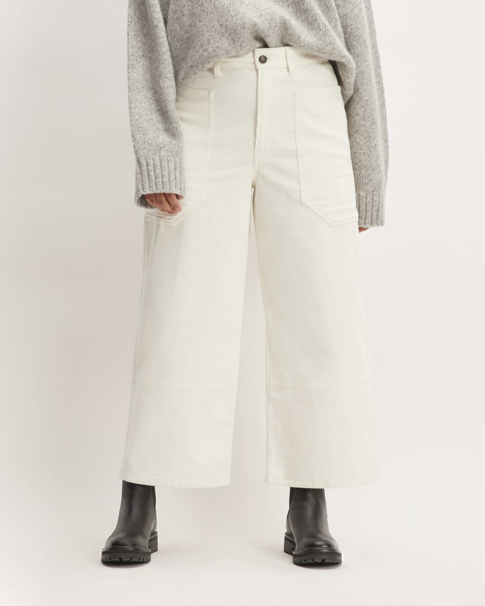 The Corduroy Gardener Pant | Bone