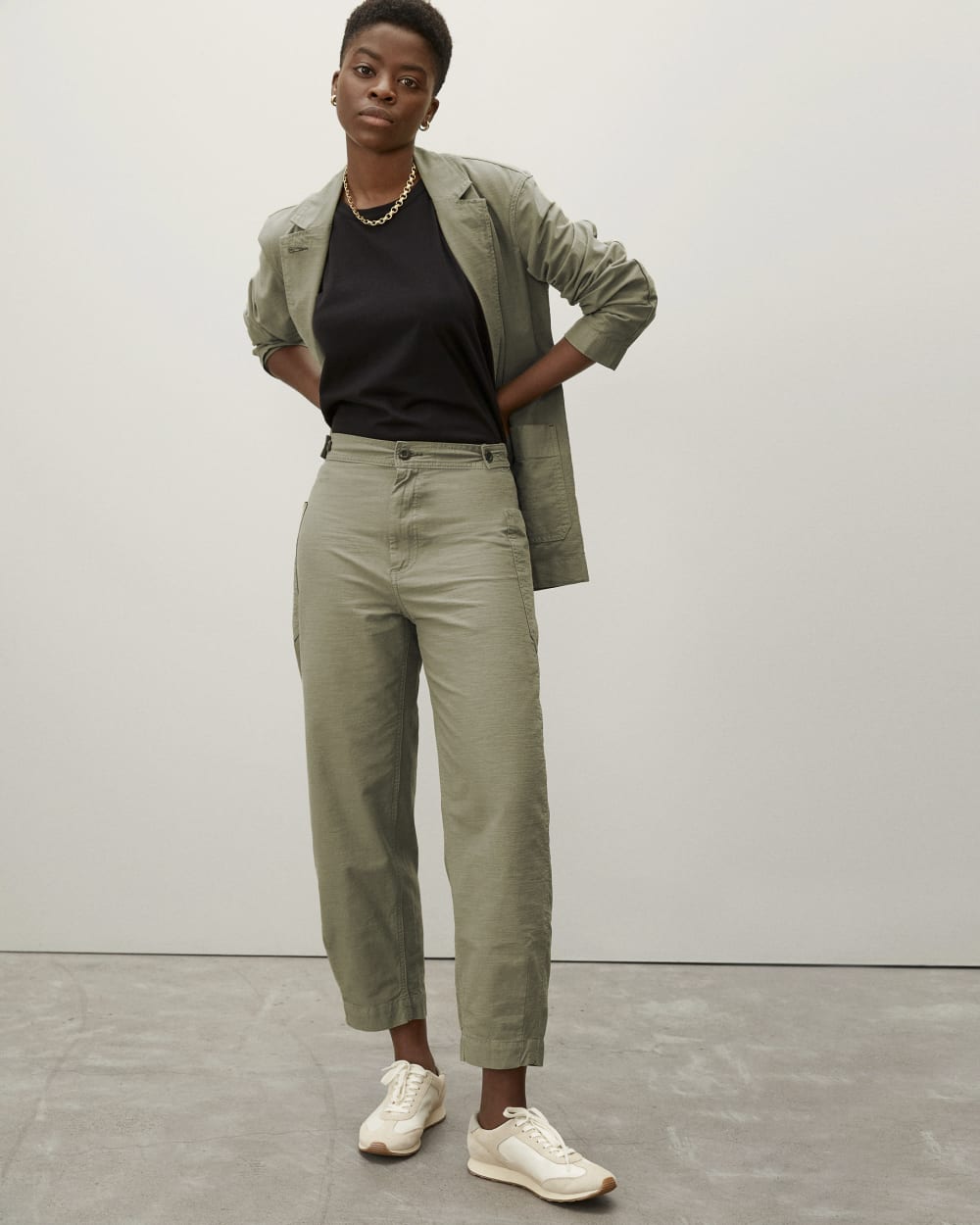 The Fatigue Barrel Pant | Bay Leaf