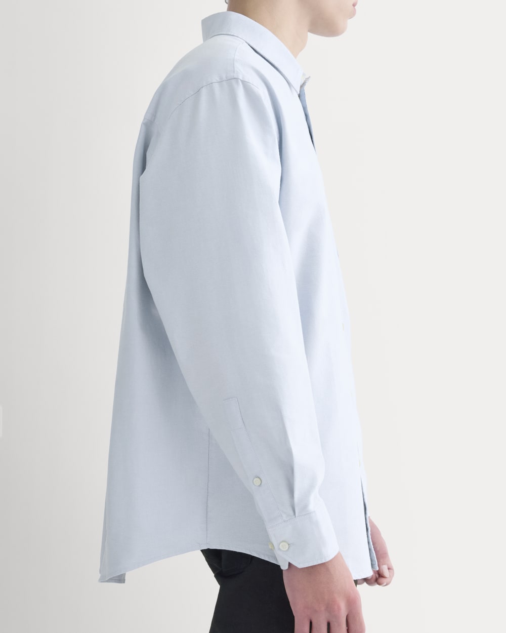 Oversized Oxford Shirt | Light Blue