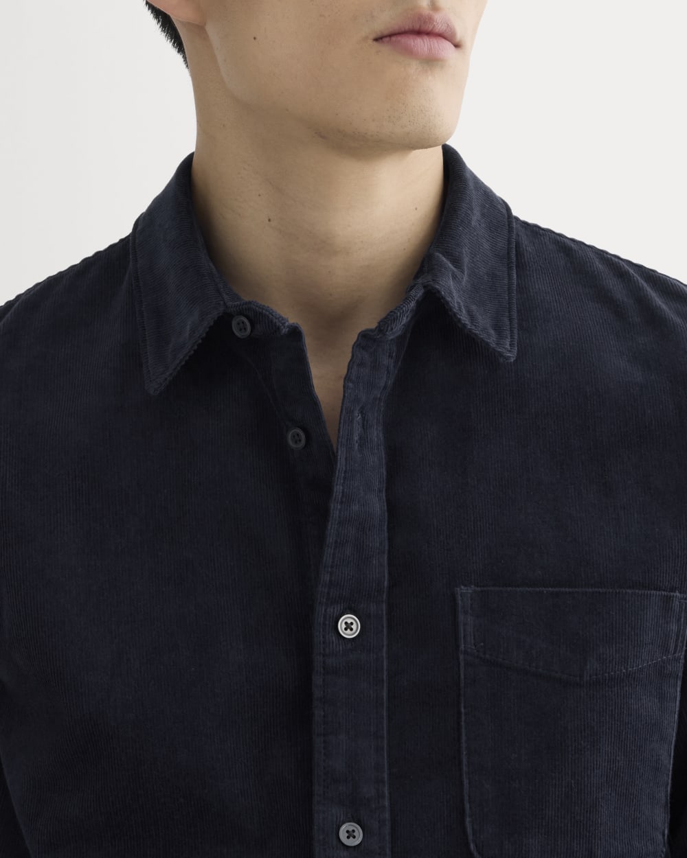 The Classic Shirt in Corduroy | Navy
