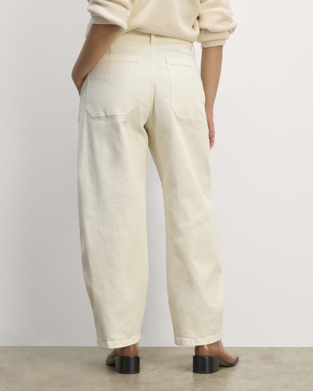The Utility Curve Pant | Bone